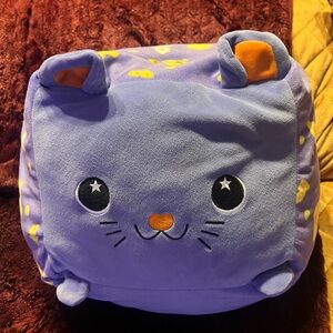 Purple Cat Stuffed Animal Plush Toy